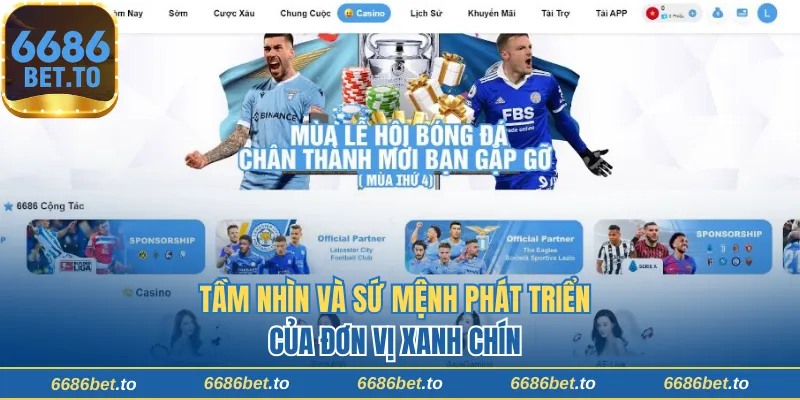 Tầm nhìn và sứ mệnh của 6686bet trong tương lai